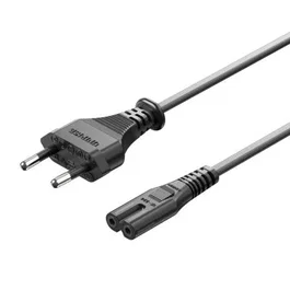 Vention Cable de Alimentación ZCLBAC 1,8 m CEE7/16 a C7